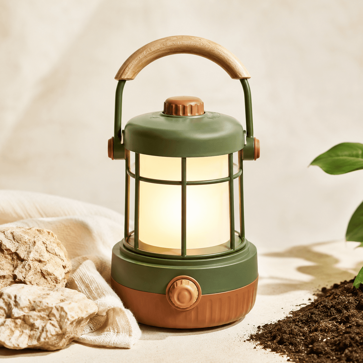 Compact Camp Lantern — Compact LED camping lantern (battery included)
